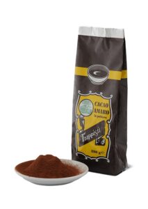 Cacao amaro in polvere in confezione da 250 grammi